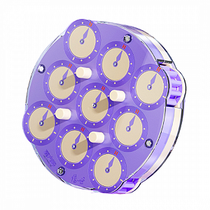 Magic Clock Qiyi Mangético Roxo (Lilac)