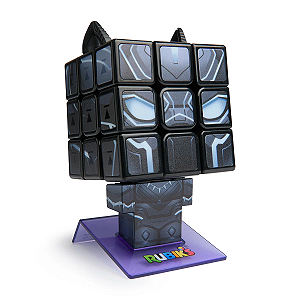 Cubo Mágico 3x3x3 Rubik's Black Panther Cubers - Pantera Negra