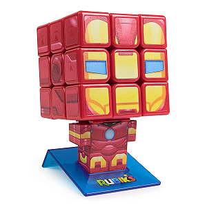 Cubo Mágico 3x3x3 Rubik's Black Iron Man Cubers - Homem de Ferro