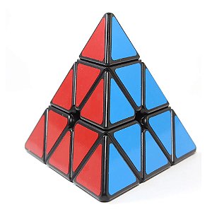 Cubo Mágico Pyraminx Sengso Legend Preto