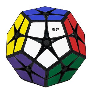 Cubo Mágico Megaminx 2x2x2 Qiyi Preto (Kilominx)