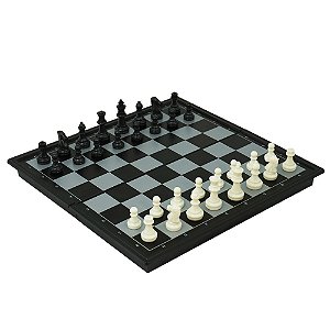 Tabuleiro Jogo de Xadrez Magnético Dobrável