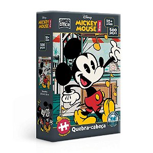 Quebra-Cabeça Mickey Mouse - Mickey 500 Peças Nano