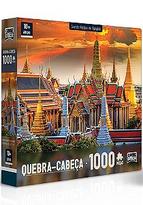 Quebra-Cabeça Grande Palácio de Bangkok 1000 peças