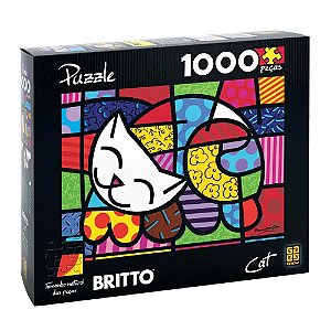 Quebra-Cabeça Romero Britto - Cat 1000 peças