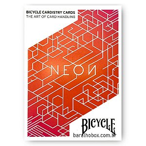 Baralho Bicycle Neon Orange Bump Cardistry