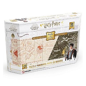 Quebra-Cabeça Panorâmico Harry Potter - Brilha no Escuro 500 peças