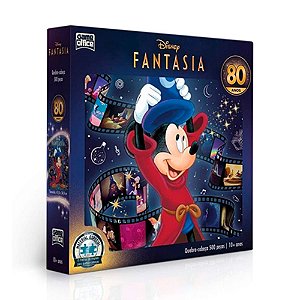 Quebra-Cabeça Disney Fantasia 80 Anos 500 Peças