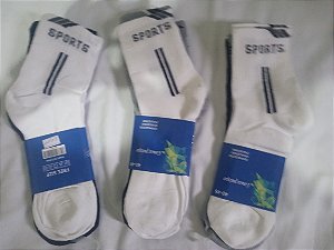 Meias Esportivas Diversas Cores & Tamanhos