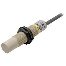 Omron | E2K (cap.) | Indutivo M18 não-flush | 8 mm | NPN NO (capacitivo) | Cabo | E2K-X8ME1