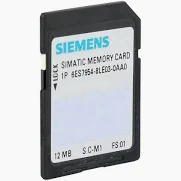 Siemens | Memória, cartão; tamanho 12mb; para unidade central de processamento, modelo s7-1x00 — 6ES7954-8LE03-0AA0