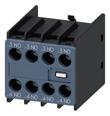 Siemens | SIRIUS 3RT2 Bloco de Contato Auxiliar Frontal, 4NA, Conexão Parafuso, 3RH2911-1FA40