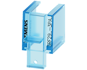 Siemens | Acessório 3RF2: Capa de terminais, Para conexão olhal (10 unidades), 3RF2900-3PA88 Vendido por unidade