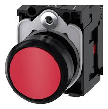Siemens | SIRIUS Actuator/Signal — Sinalizador luminoso; led; vermelho; diâmetro 22mm; tensão 24vcc — 3SU1152-6AA20-1AA0