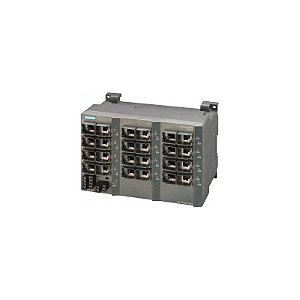 Siemens | Comutador, 24 portas, 10/100 mbit/s rj45 ports, led diagnostics, para modelo scalance x-200 6GK52240BA002AA3