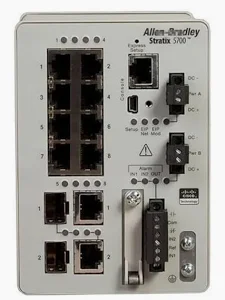 1783-BMS10CGP | Allen-Bradley | Switch Industrial Stratix 5700 10 Portas Ethernet Gigabit SFP