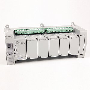 Allen Bradley | Controlador Micro850, 28 entradas, 20 saídas, Ethernet. 2080-LC50-48QWB