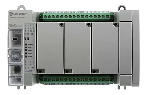 Allen Bradley | Controlador Micro870, 14 entradas, 10 saídas, Ethernet. 2080-LC70-24QWB