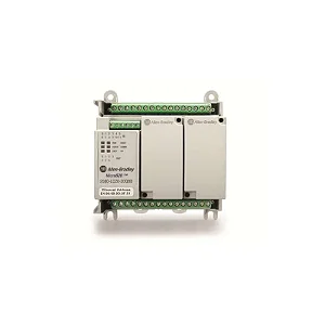 Allen Bradley | Controlador Micro820, 12 entradas, 7 saídas a transistor, Ethernet. 2080-LC20-20QBB