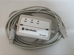 Allen Bradley | Conversor USB para Data Highway Plus (DH+), para redes legadas. 1784-U2DHP
