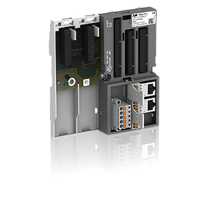 ABB | Base de terminal AC500 V3, 2 slots de I/O, 2x Ethernet, CAN TB5620-2ETH