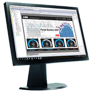 ABB | IHM CP600 para ambientes com temperaturas estendidas (-20 a +60 °C). 1SAP500900R0001