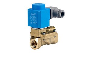DANFOSS | Válvula solenoide EV220B 32B, Viton, para óleo e ar 032U7257