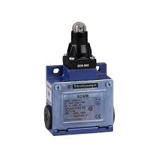 XCKM102 | Telemecanique Chave Fim de Curso XCKM; Corpo Metálico; Roldana de Aço no Topo (Roller Plunger); 1NA+1NF (Snap)