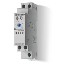 80.21.0.240.0000 | Finder | Temporizador Modular ao Pulso na Energização 1 Saída 16A 24/240V AC/DC