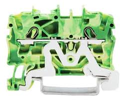 2002-1207 | WAGO | Borne Terra 2 Condutores 0.25-2.5mm² Verde-Amarelo