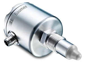 LFFS-011 | Baumer | Chave de Nível CleverLevel LFFS-011 Varredura de Frequência G1/2" PNP Higiênico