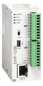 DVP12SE11T | Delta Electronics | CLP DVP12SE11T 12 Pontos 8E/4S Transistor NPN Ethernet