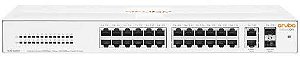 R8R50A | Aruba | Switch Instant On 1430 26 Portas 24x 1G RJ45 2x SFP 1G Não Gerenciável