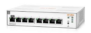 JL810A | Aruba | Switch Instant On 1830 8 Portas 10/100/1000 RJ45 Smart Managed Fanless