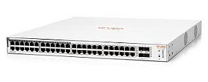 JL815A | Aruba | Switch Instant On 1830 48 Portas Gigabit PoE+ 370W 4x SFP Smart Managed
