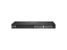 R8N87A | Aruba | Switch CX 6000 24G Class4 PoE 4SFP - 24 Portas PoE+ 370W + 4x SFP 1G AOS-CX