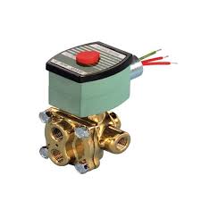 8342G001 | Asco | Válvula Solenoide 4/2 Vias Corpo Latão 1/4" NPT Monoestável