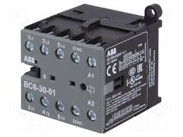 GJL1213001R0011 | ABB | Mini Contator BC6-30-01-01 6A Bobina 24V DC Auxiliar 1NF