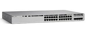 C9200L-24T-4G-E | Cisco Systems | Switch Catalyst 9200L 24 Portas Gigabit 4 Uplinks SFP Network Essentials
