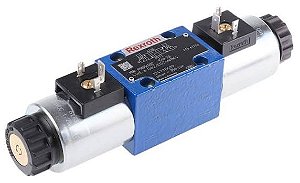 R900572625 | Bosch Rexroth | Válvula Direcional 4WE 10 J3X/CW230N9K4 4/3 Vias Centro Fechado 230V