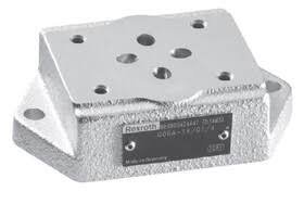 R900424447 | Bosch Rexroth | Placa de Ligação Simples G 341/01 NG6 CETOP 3 G1/4" 315 bar