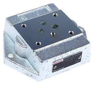 R900424448 | Bosch Rexroth | Placa de Ligação Simples G 342/01 NG6 G3/8" Saída Lateral