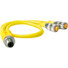 VBRS 4.4-2RK 4T-0.3/0.3 | Turck | Splitter Y M12 Entrada Macho 2 Saídas Fêmea Cabo 30cm