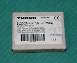 BL20-2AI-U(-10/0...+10VDC) | Turck | Módulo de Entrada Analógica BL20 2 Canais Tensão -10/0/+10V