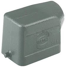 19 30 006 1540 | Harting | Carcaça Han 6B Saída Lateral M20 Alavanca Única Metal