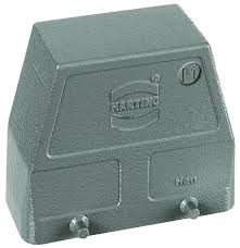 19 30 016 0527 | Harting | Carcaça Hood Han 16B Saída Lateral M32 2 Alavancas High Construction