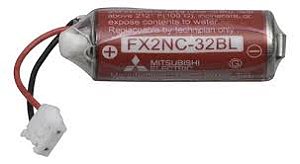 FX2NC-32BL | Mitsubishi Electric | Bateria de Lítio FX2NC-32BL Backup PLCs FX3G/FX3U