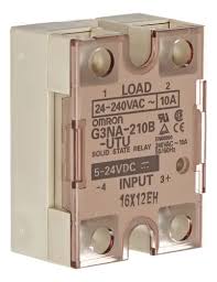 G3NA-210B-DC5-24 | Omron | Relé Estado Sólido SSR 10A 24/240Vca Controle 5/24Vcc Zero Cross
