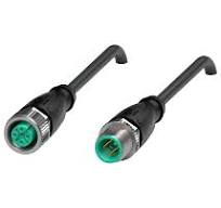V1-G-BK2M-PUR-U | Pepperl+Fuchs | Cabo M12 Fêmea Reto 4 Pinos 2m PUR Preto