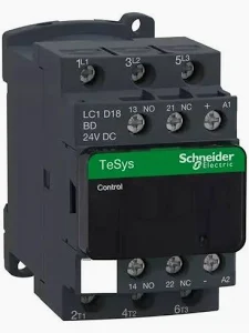 LC1D12M7 | Schneider Electric | Contator TeSys D 12A 3 Polos 1NA+1NF Bobina 220V AC